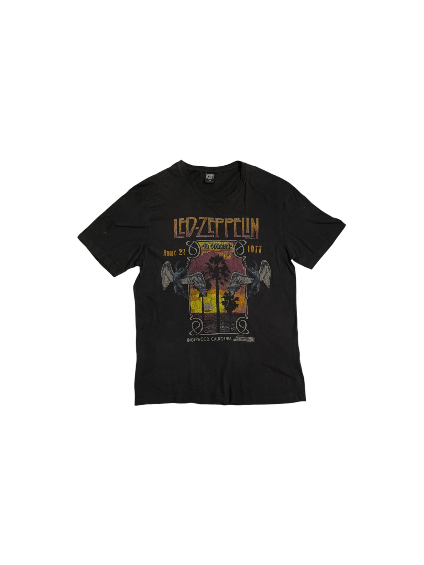 Led-Zeppelin 1977 graphic tee