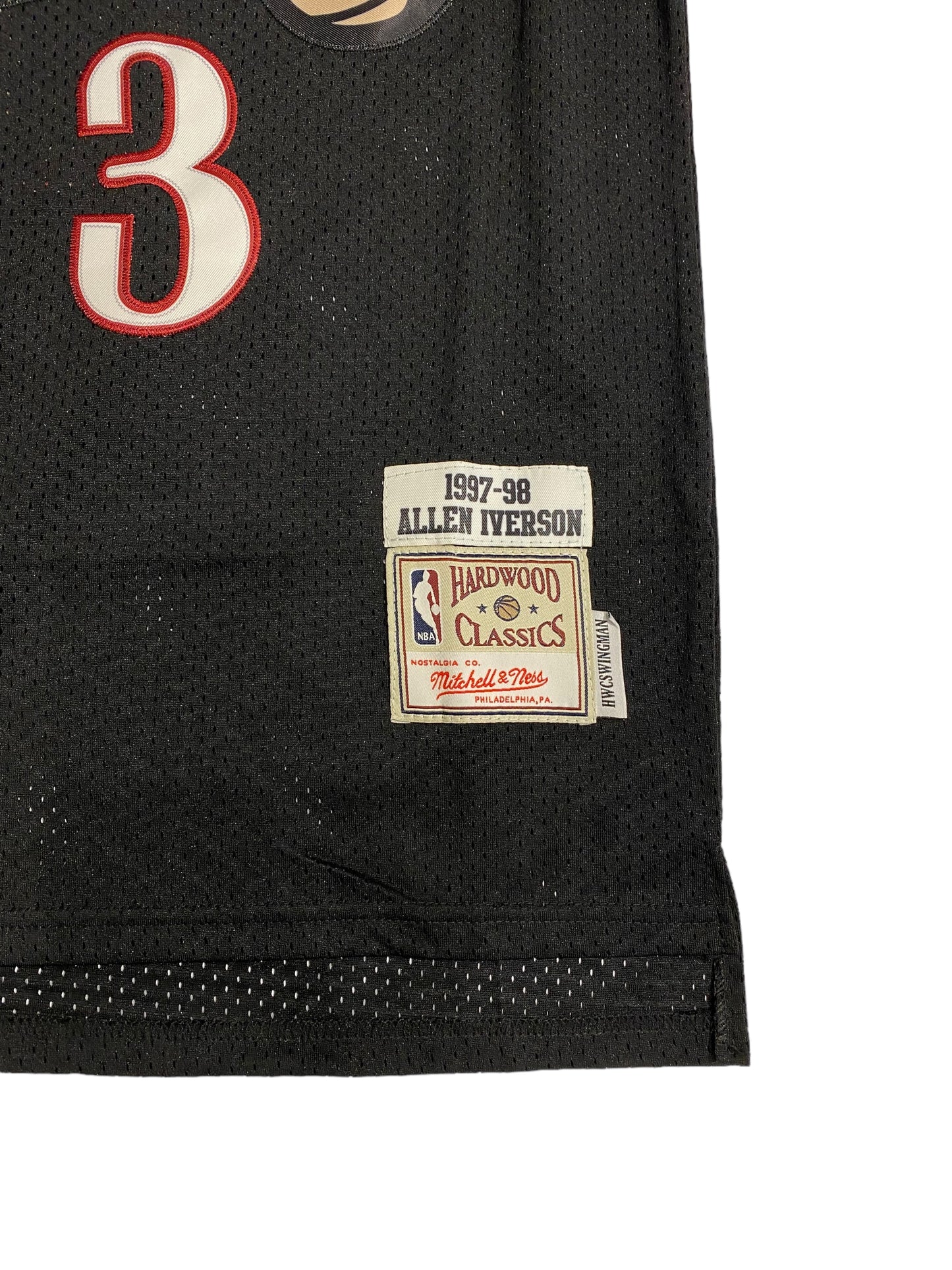 Allen Iverson 97-98 Sixers jersey