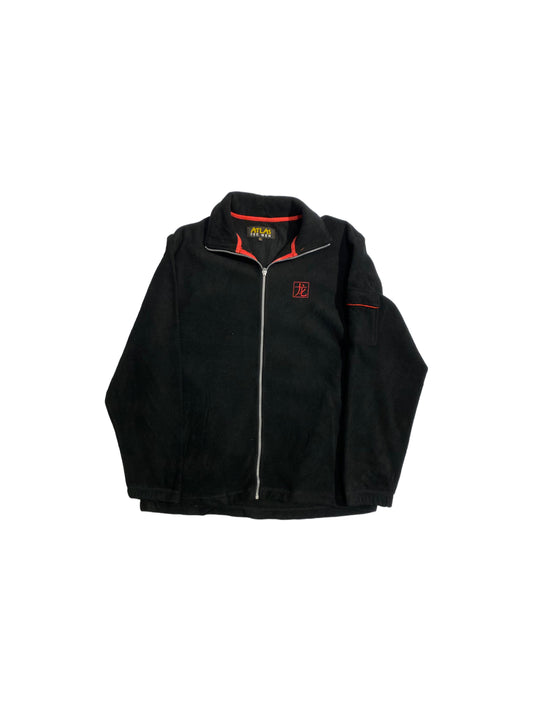 Atlas embroidered fleece jacket