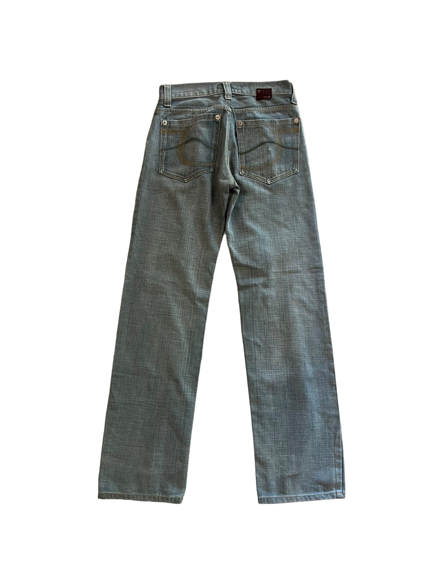 Gusset denim jeans