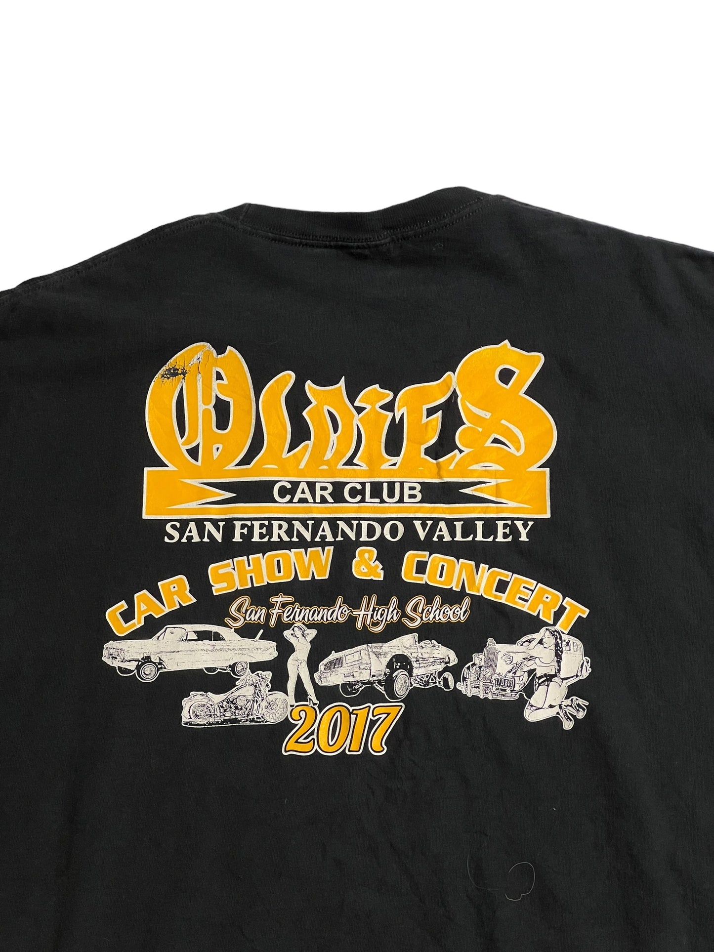 Oldies 2017 car club tee