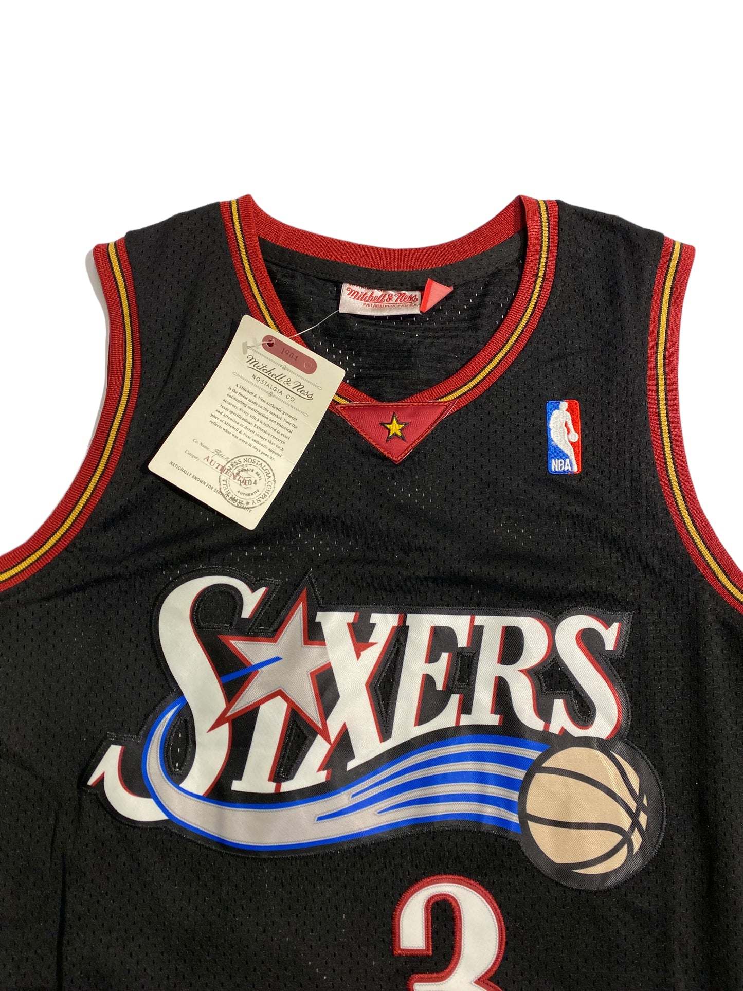 Allen Iverson 97-98 Sixers jersey