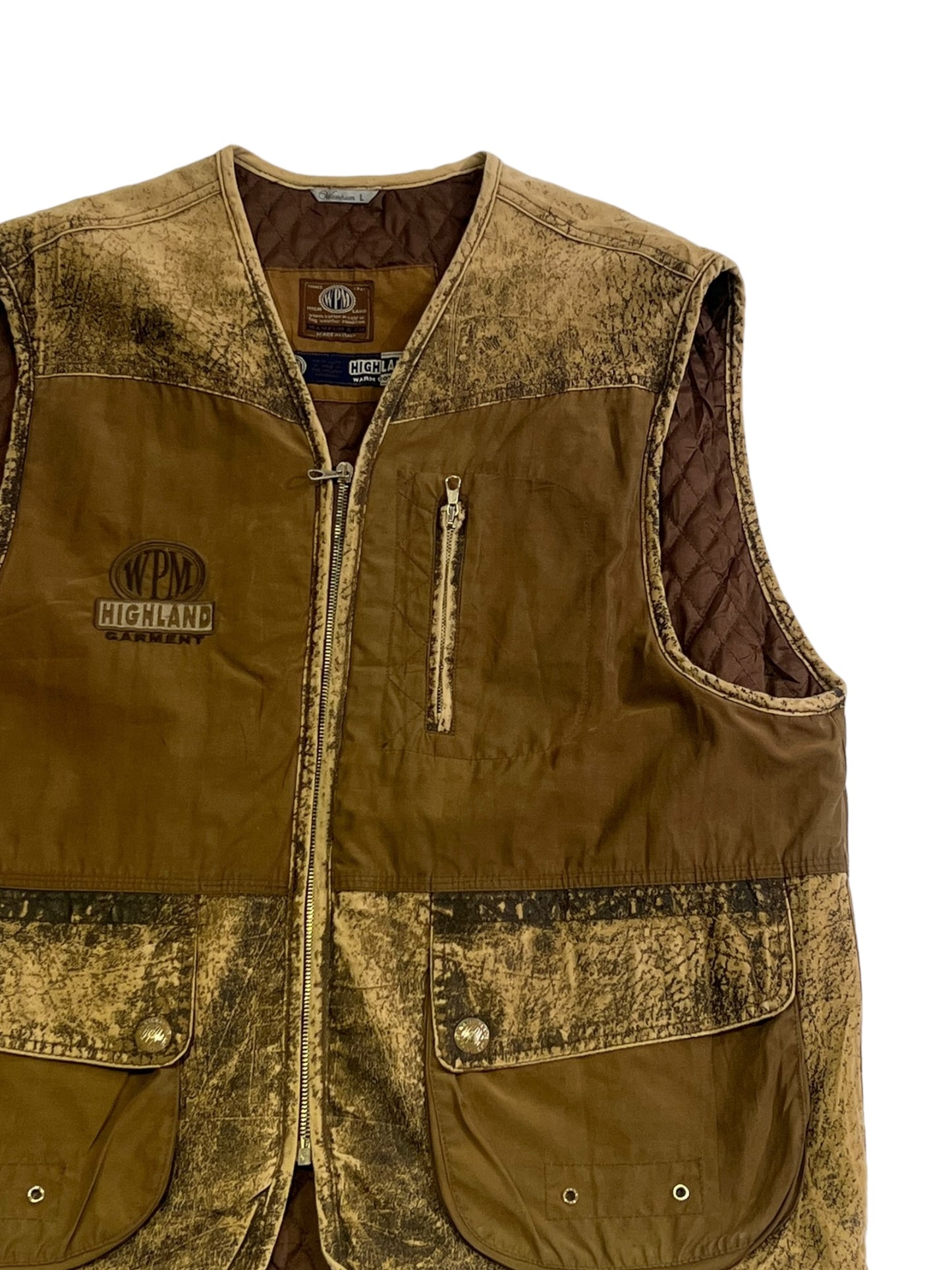 Highland embroidered vest