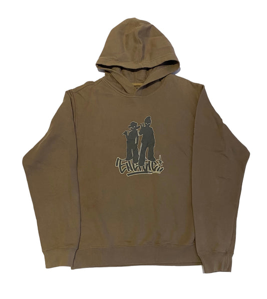 Energie brown y2k hoodie