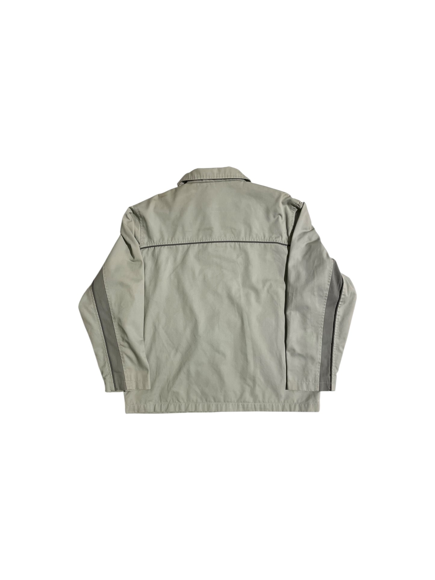 Silver authentic style workwear jacket