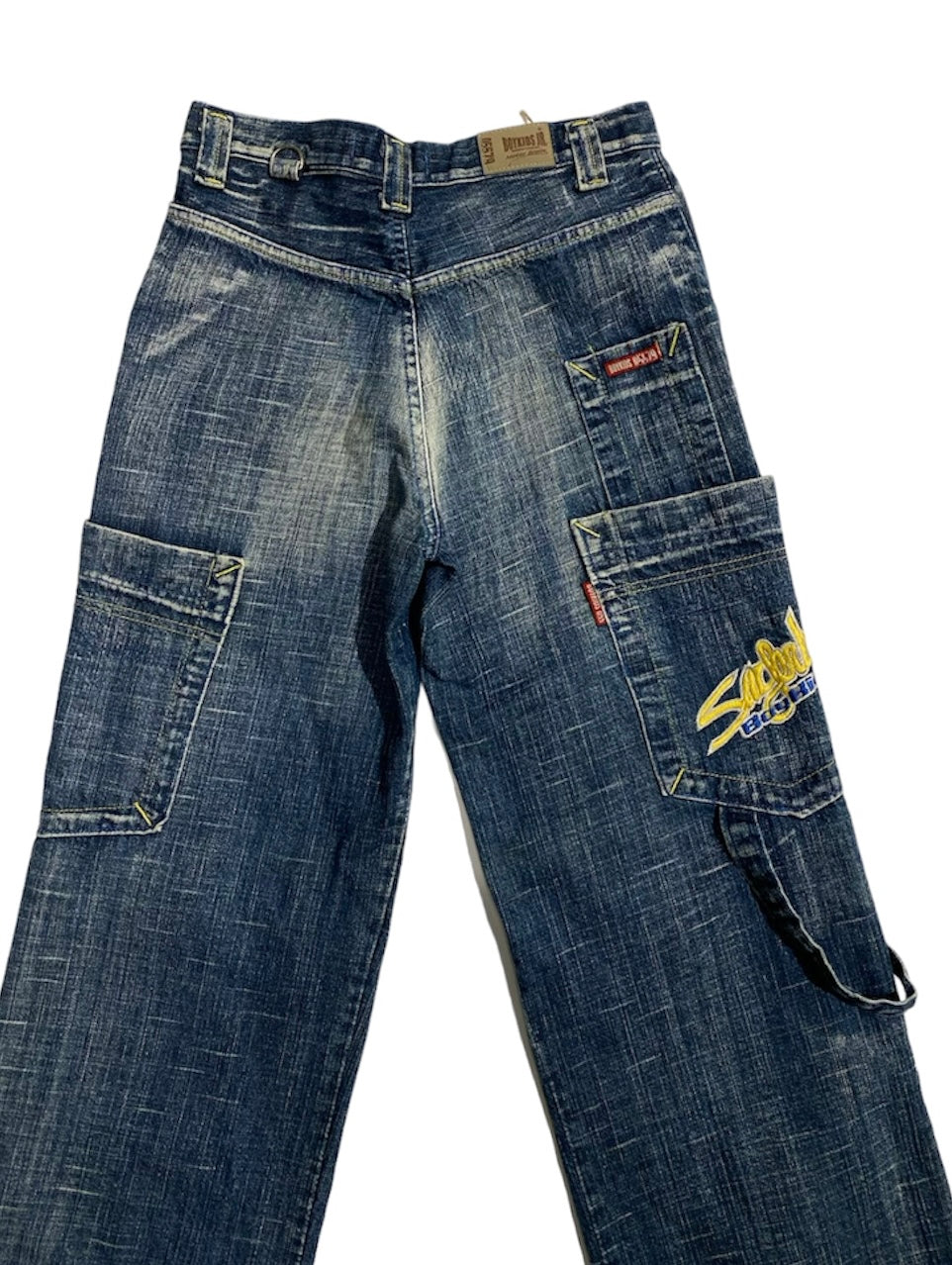 Boykids carpenter embroidered jeans