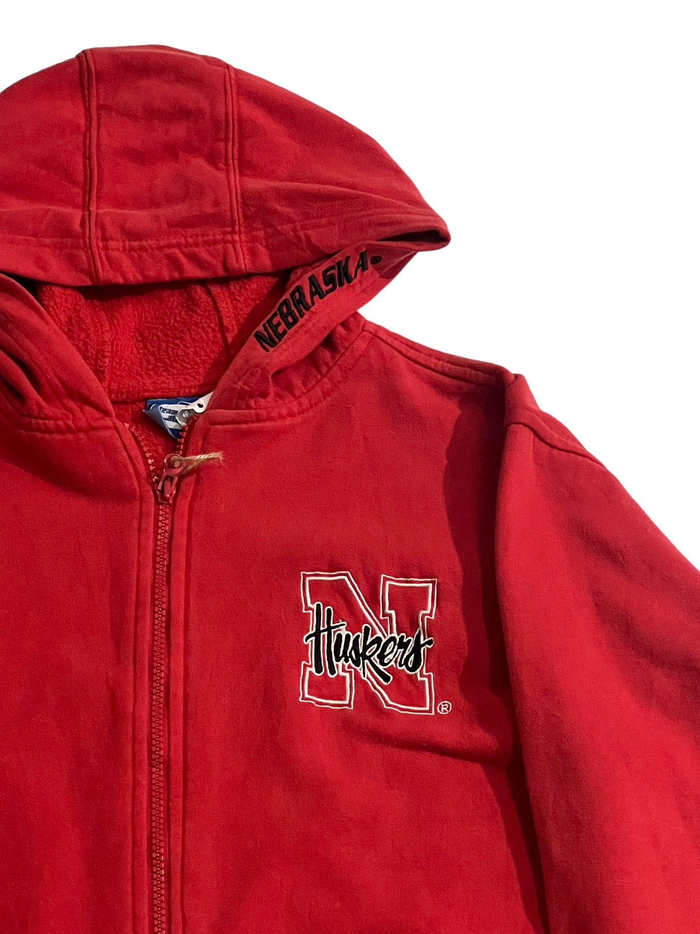 Huskers y2k zip up