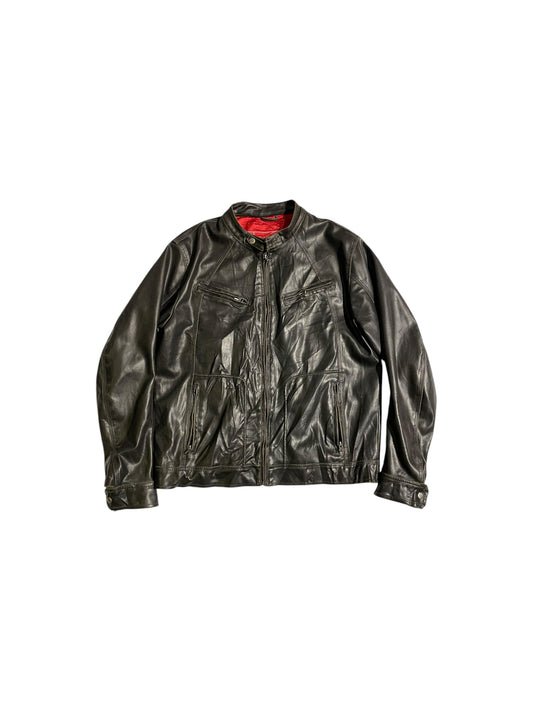 Rivers vntg leather jacket