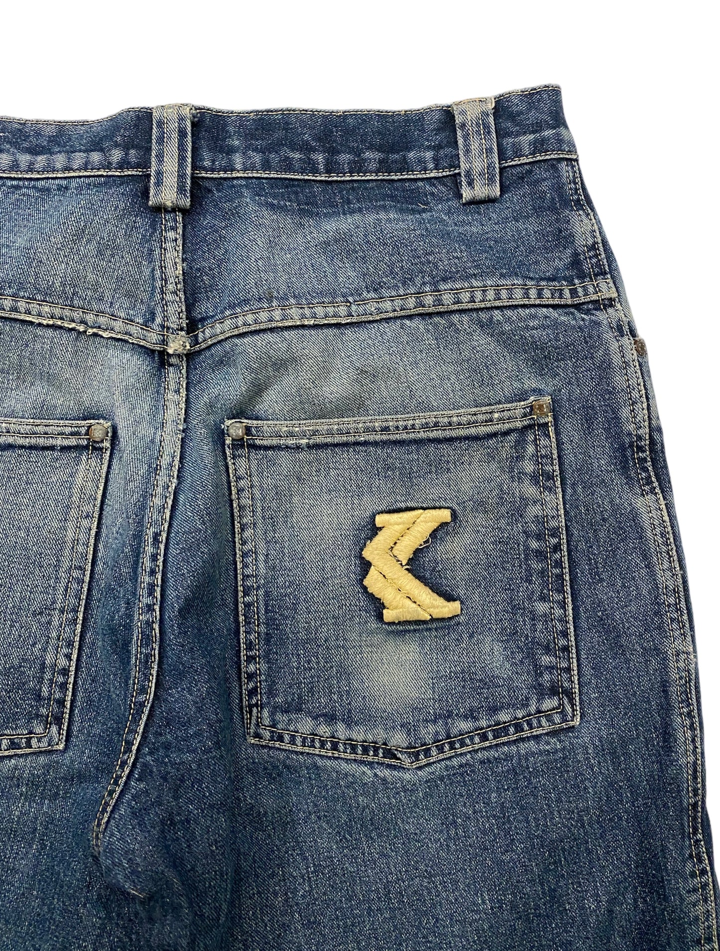 Kani vintage embroidered jeans