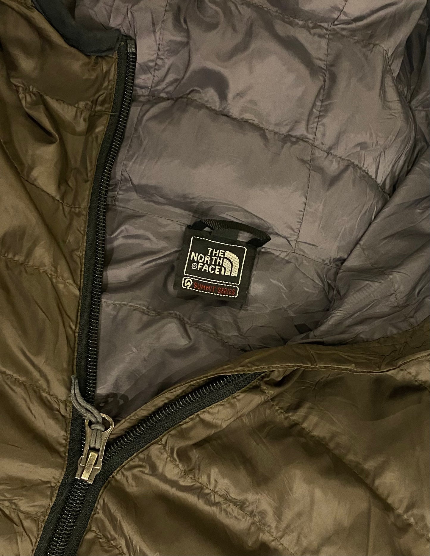 The north face summit series puffer jacket