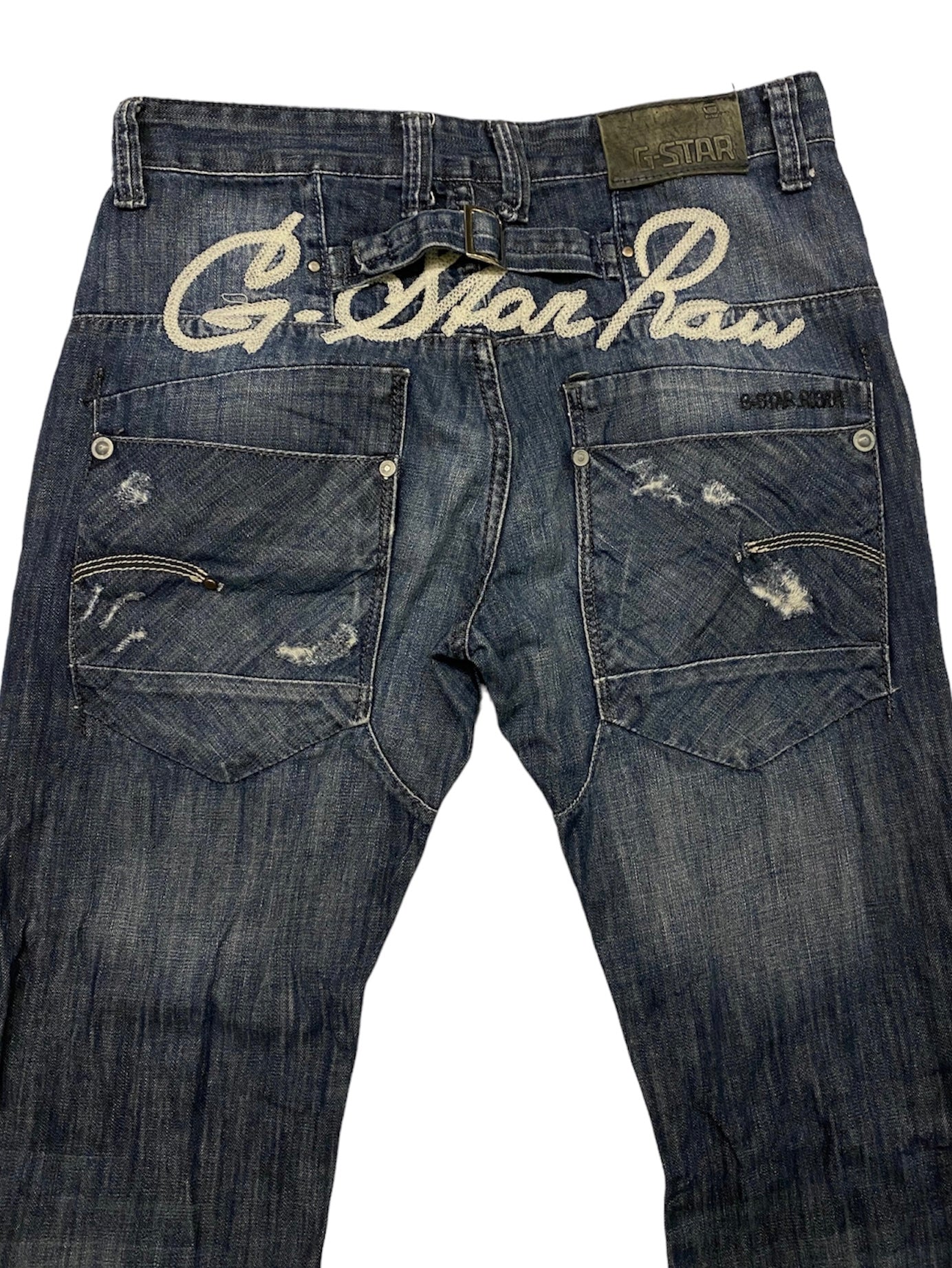 G-Star vintage embroidered jeans