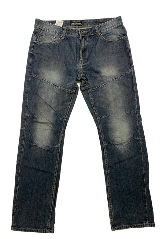 Angelo Litrico crafted double knee jeans