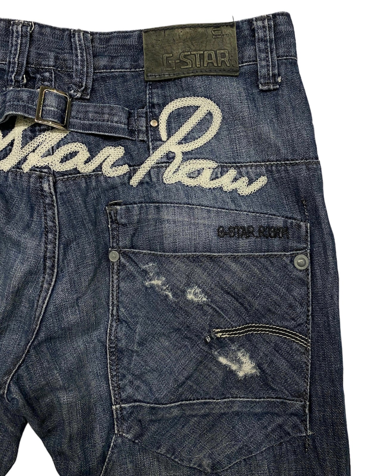 G-Star vintage embroidered jeans