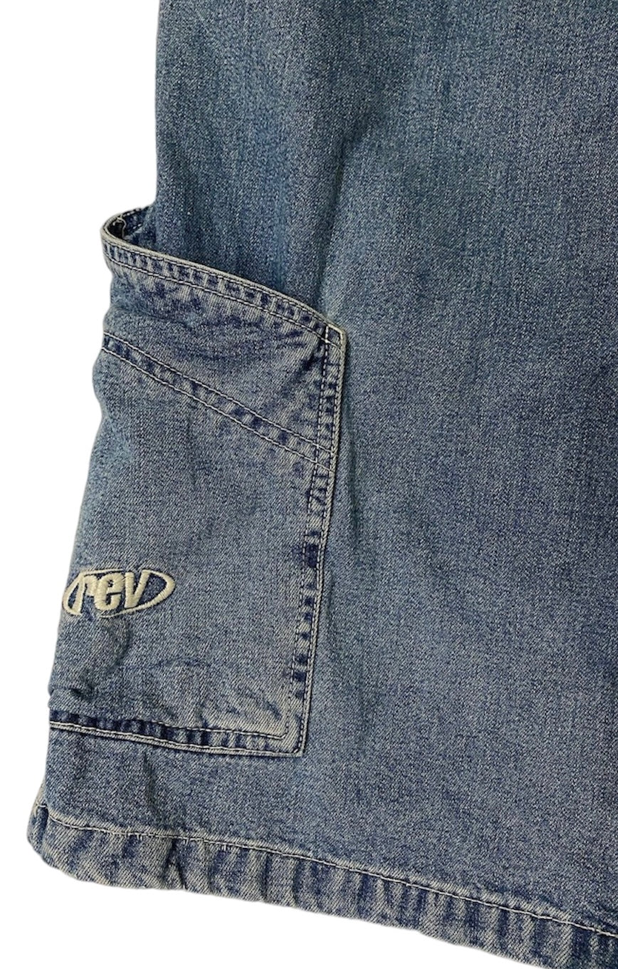 Rev blue denim jorts