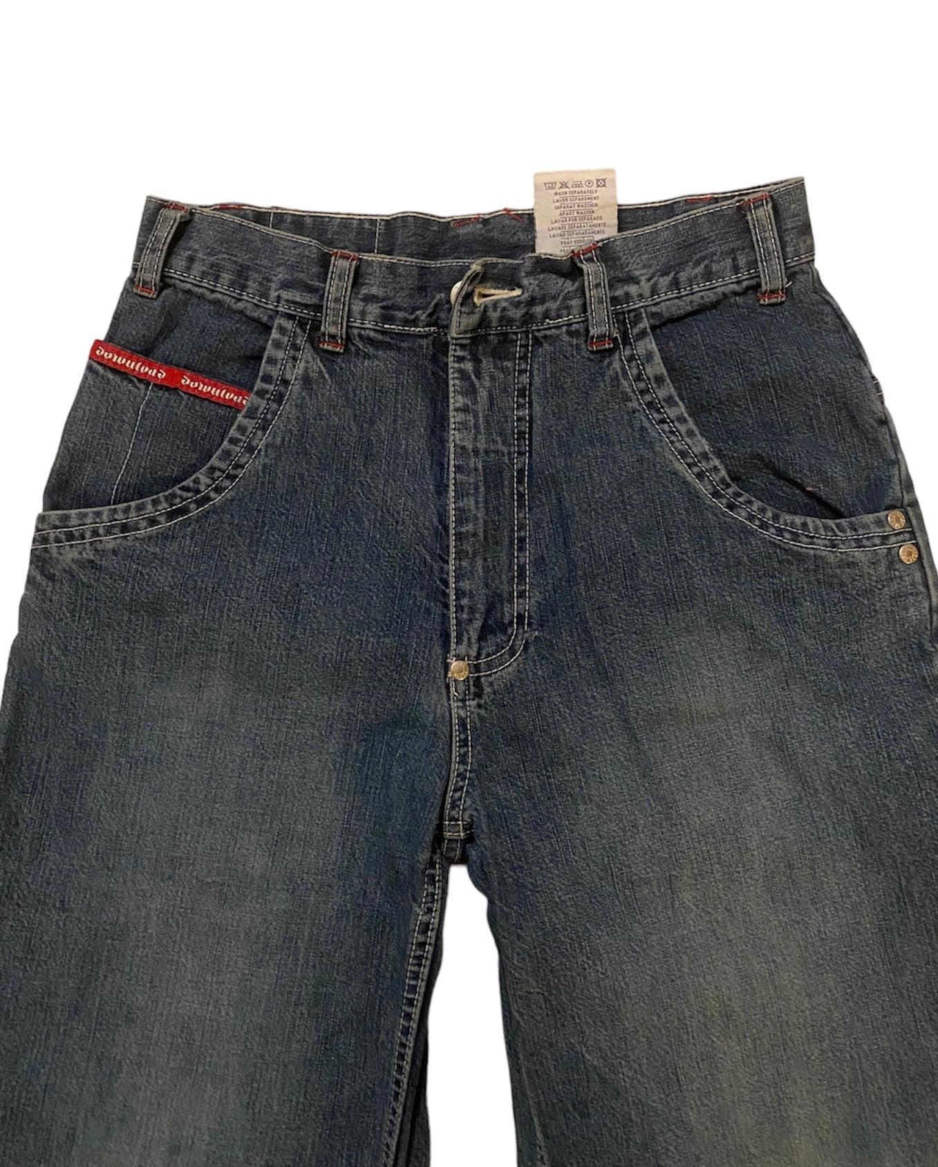 Vintage D-Load embroidered jorts