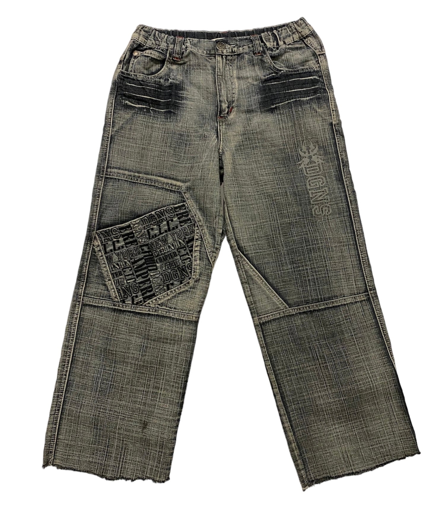 DGNS vintage embroidered jeans