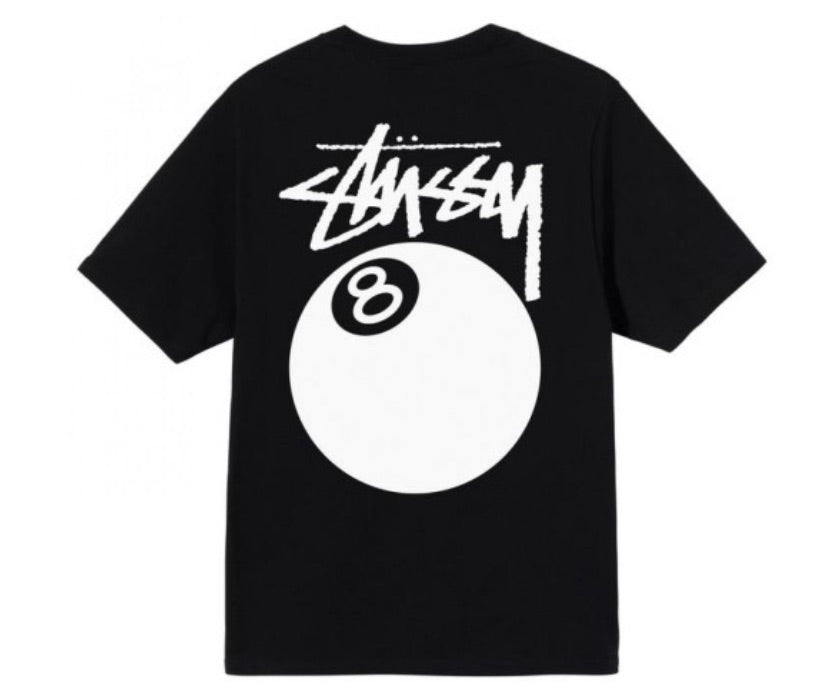 Stüssy 8ball black tee