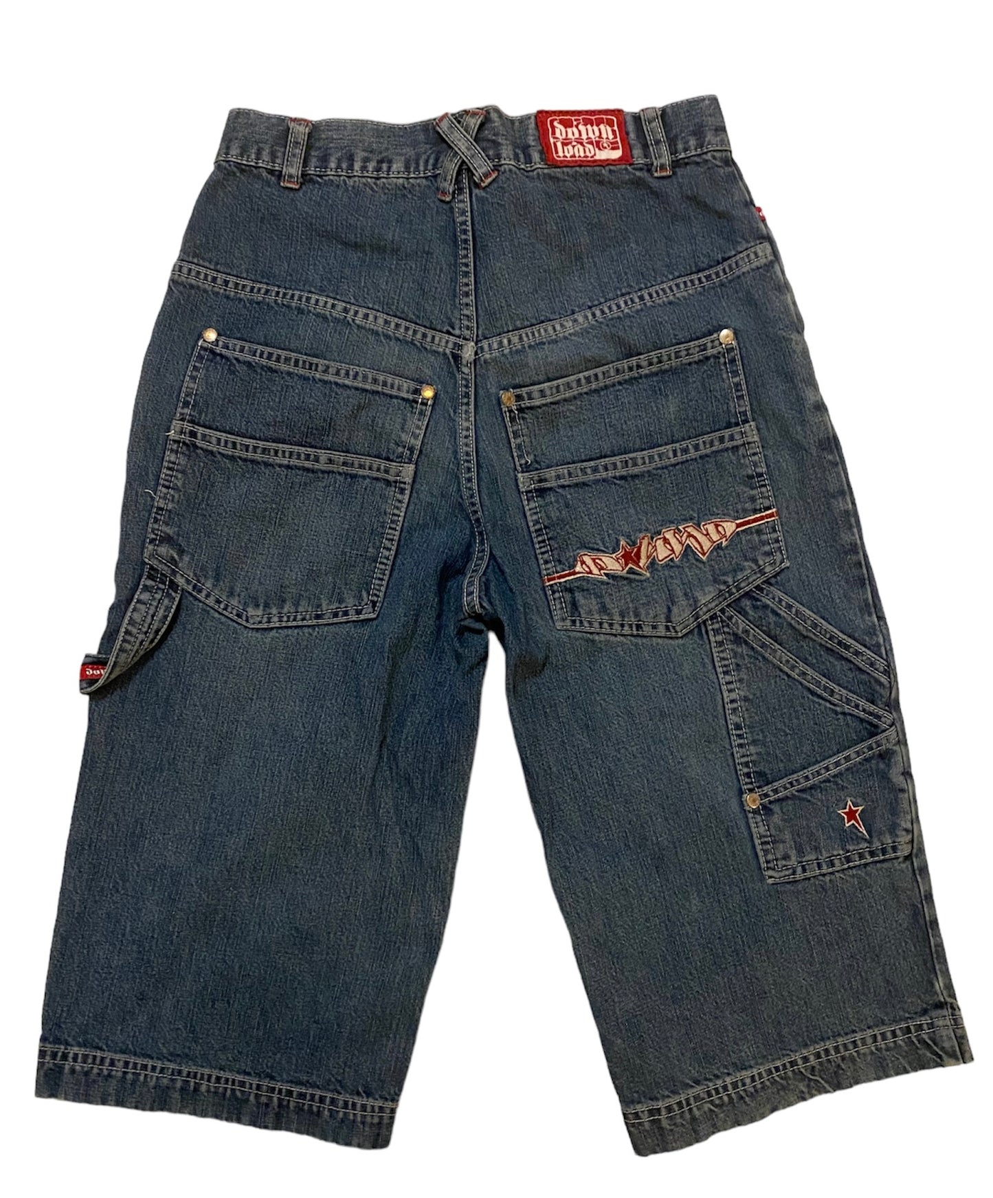 Vintage D-Load embroidered jorts