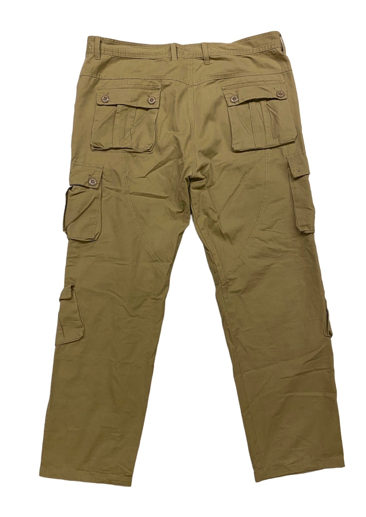 Multi-pocket vintage cargo pants