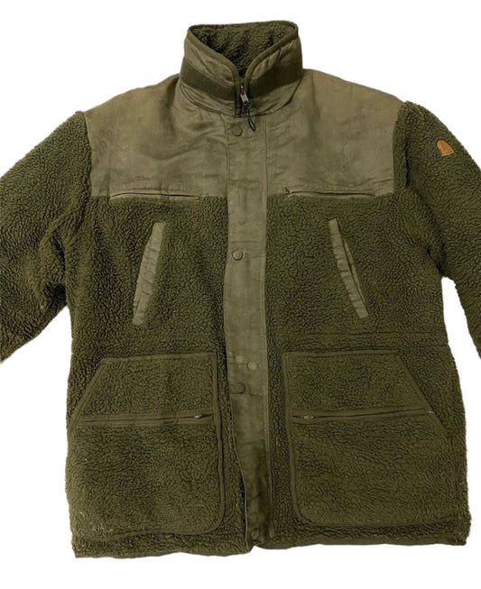 Farm-land german forest fleeced jacket