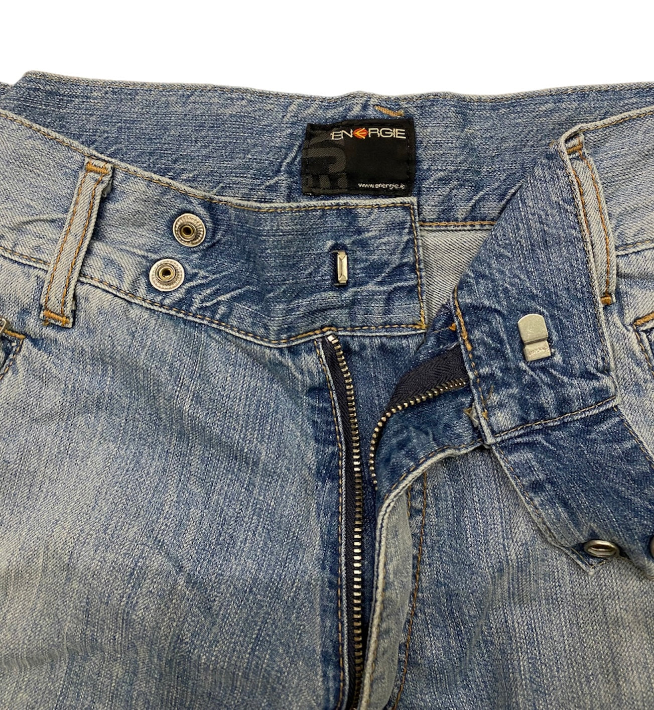 Energy vintage multi-pocket jeans