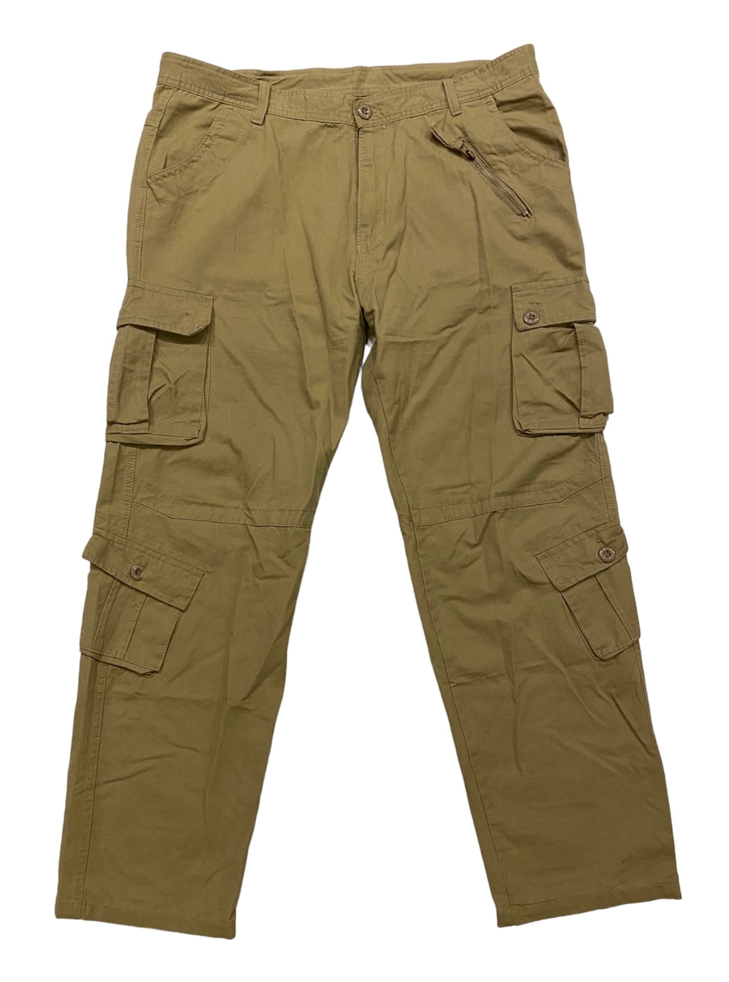 Multi-pocket vintage cargo pants