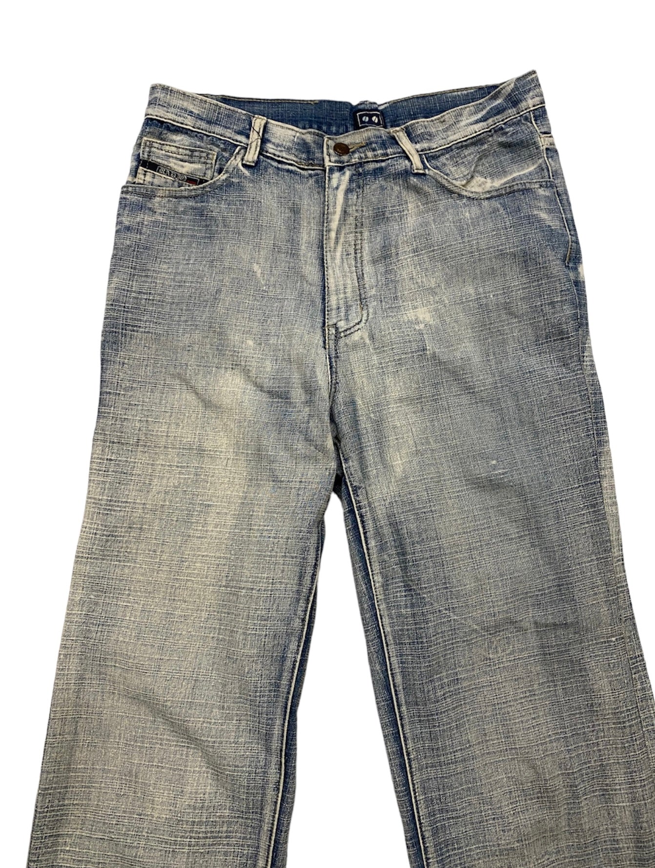 Radio vintage washed denim jeans