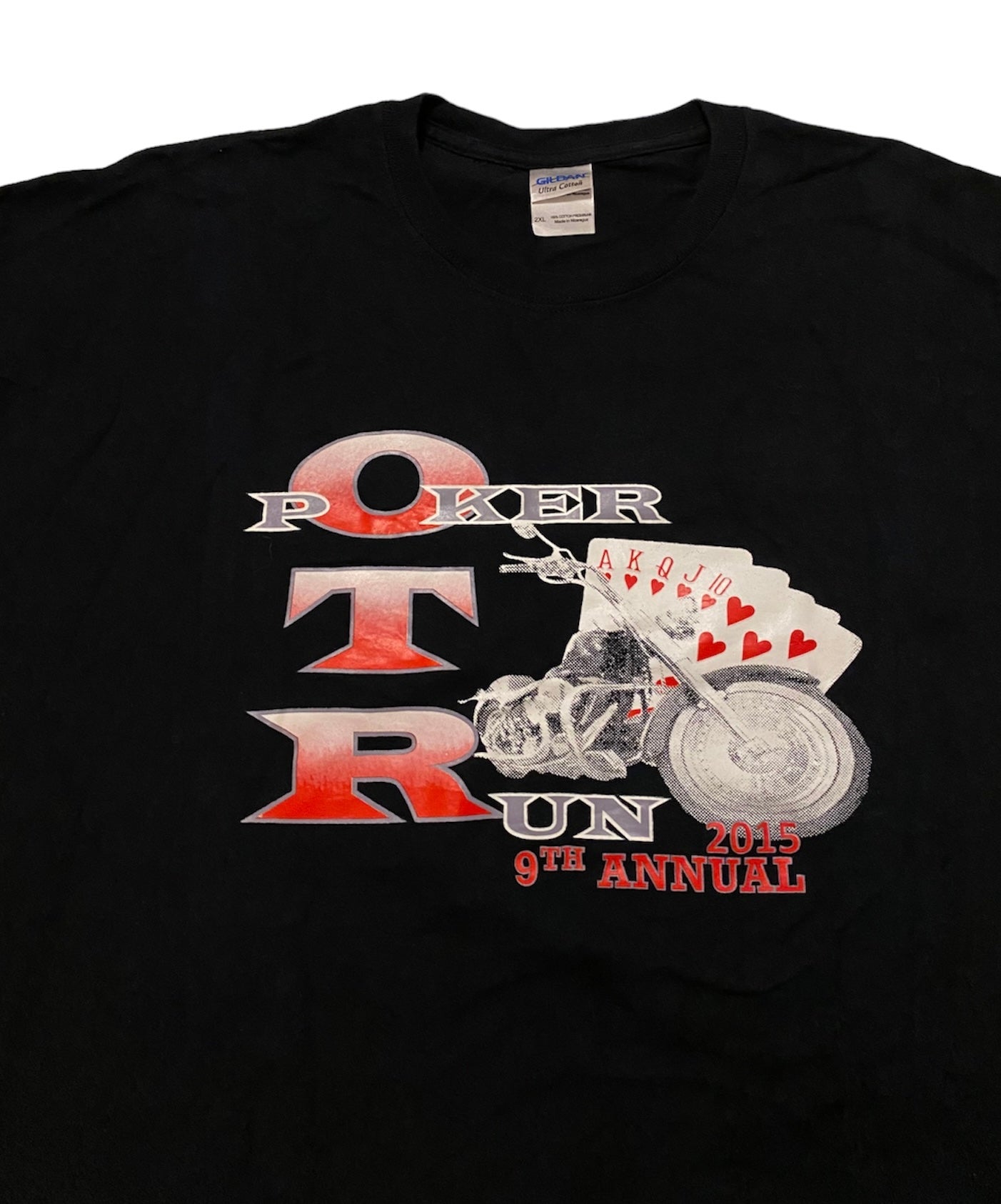 Poker OTR run 2015 graphic tee