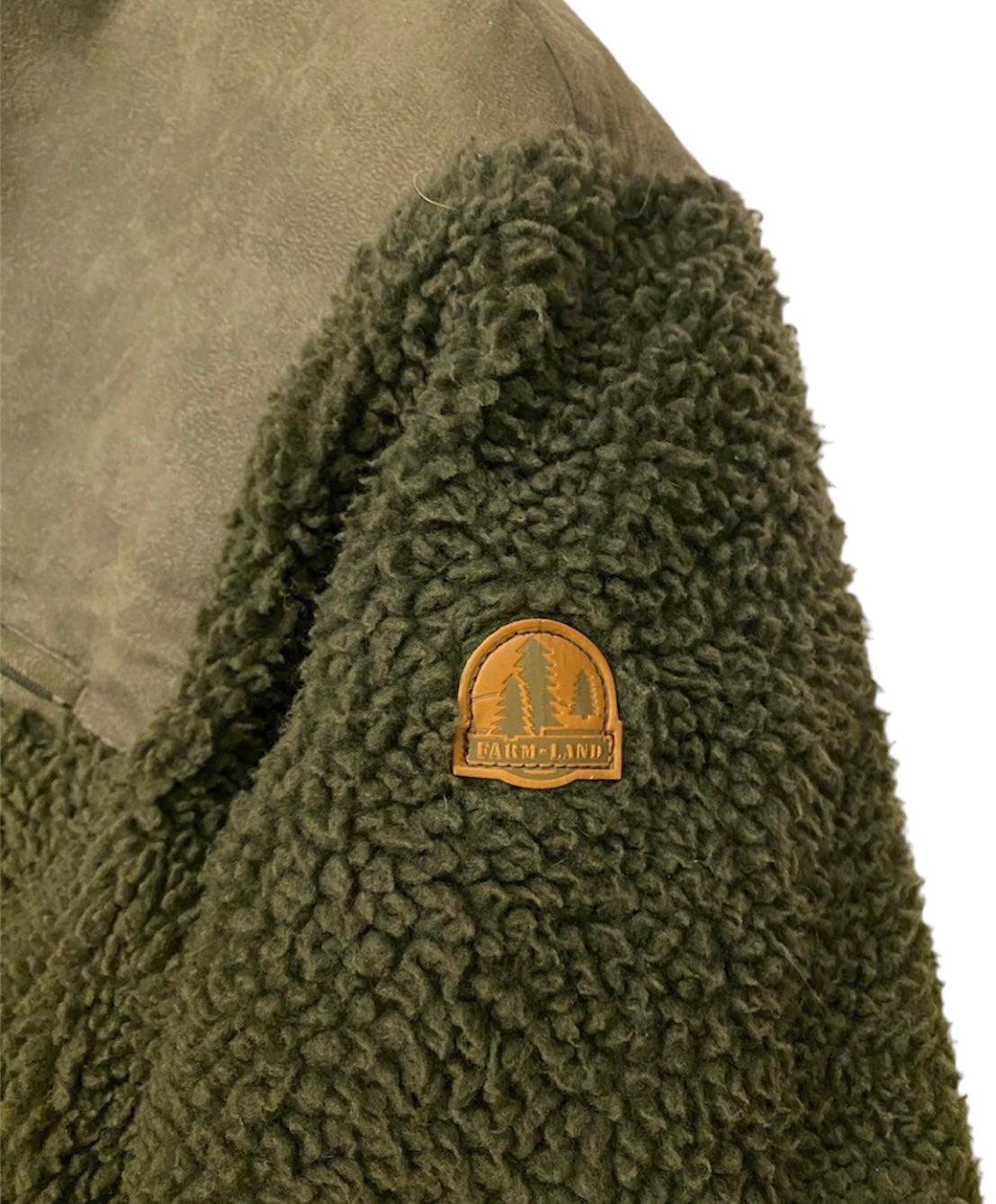 Farm-land german forest fleeced jacket