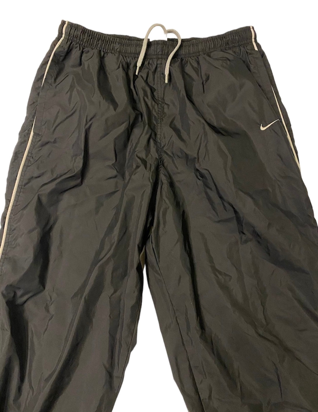 Vintage Nike tracksuit pants with ankle logo and zippers