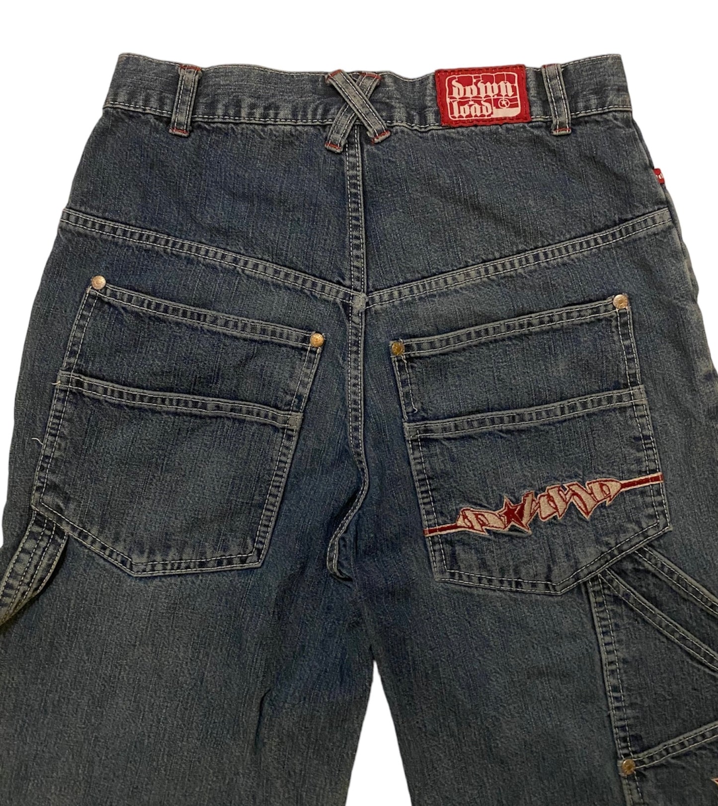 Vintage D-Load embroidered jorts