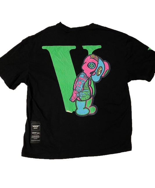 Vanguard's dog x Mod Wave Movement logo tee