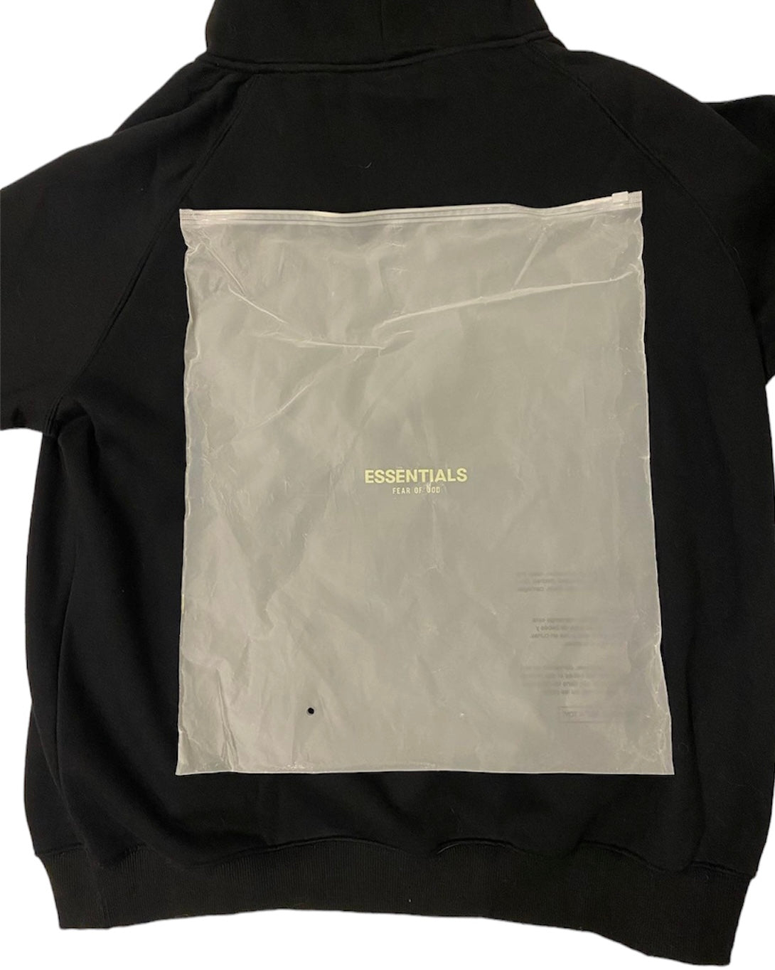 Essentials FOG Black hoodie