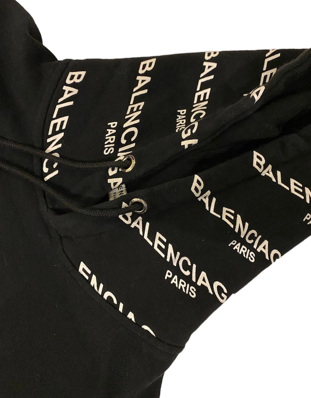 Balenciaga paris spell out hoodie