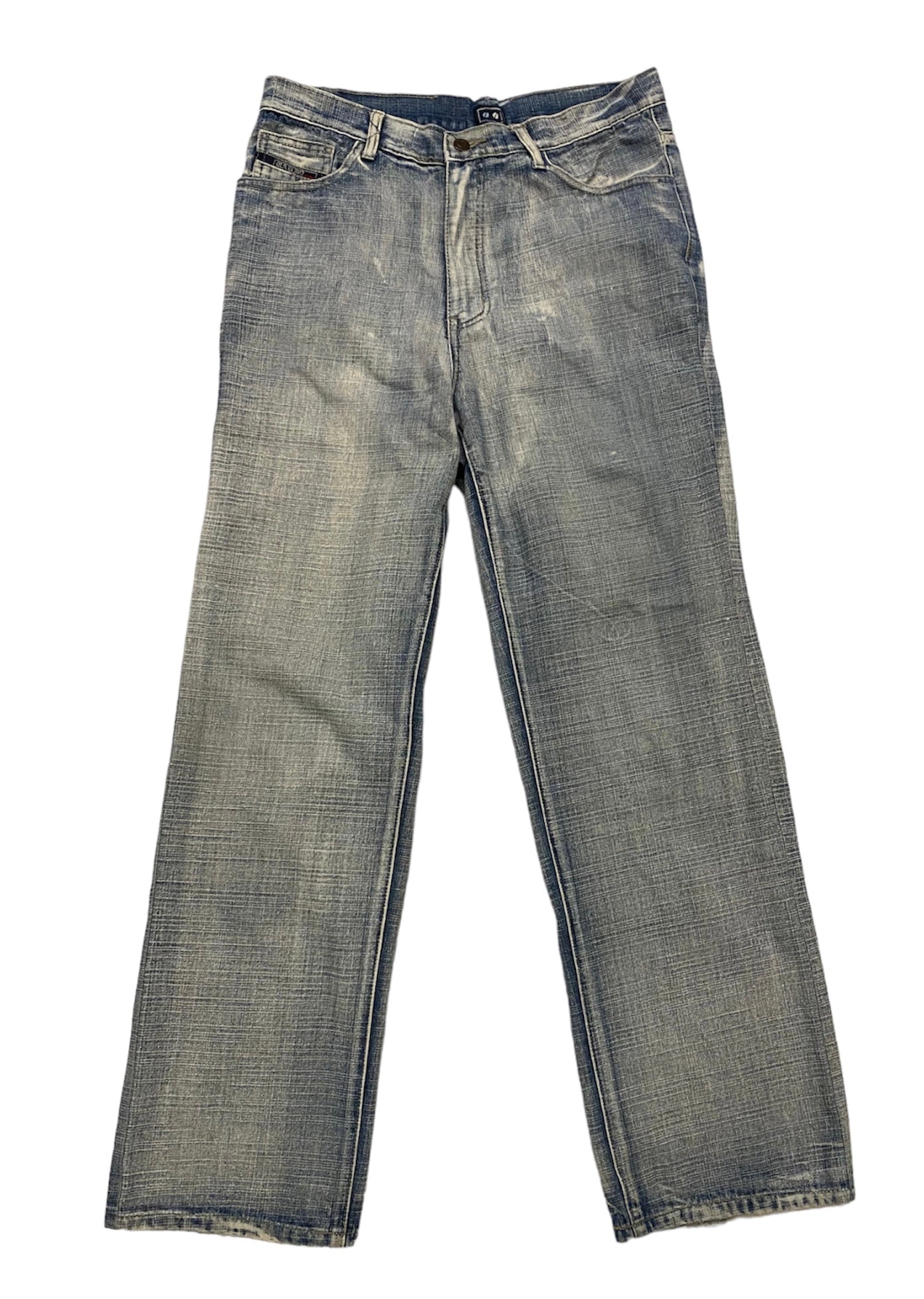 Radio vintage washed denim jeans