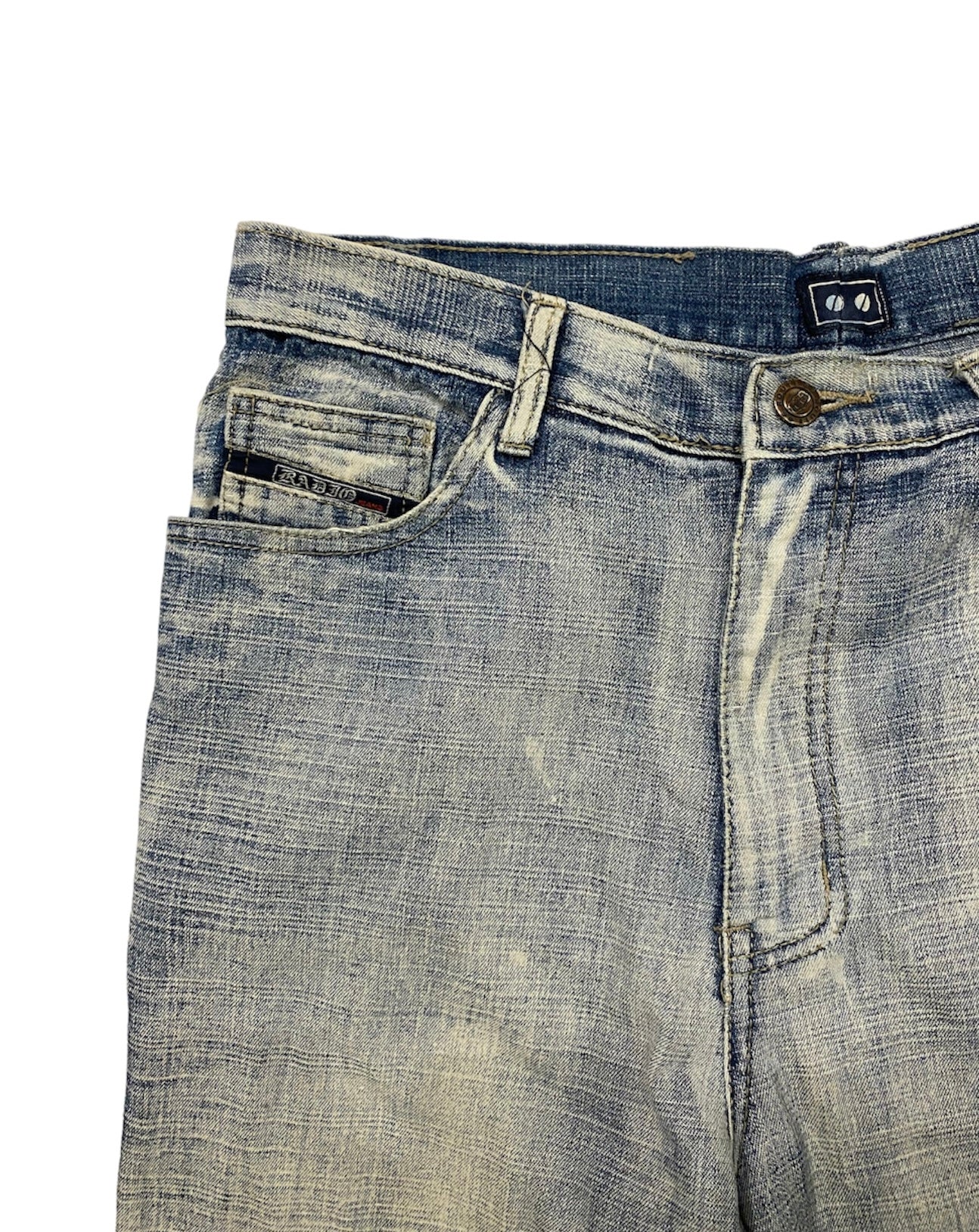 Radio vintage washed denim jeans