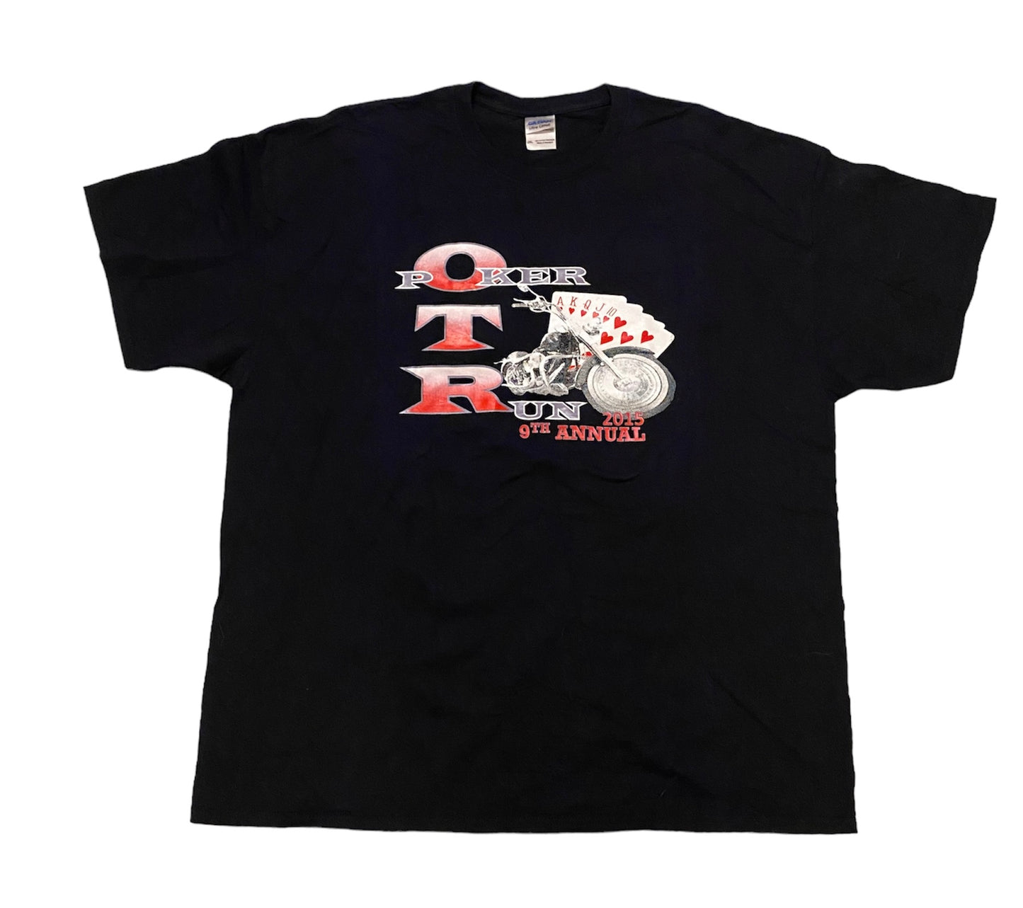 Poker OTR run 2015 graphic tee