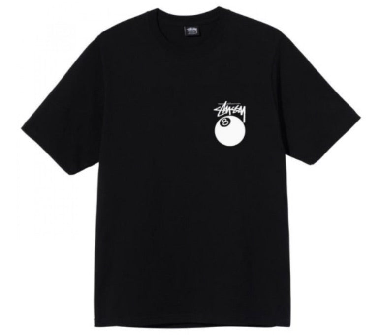 Stüssy 8ball black tee