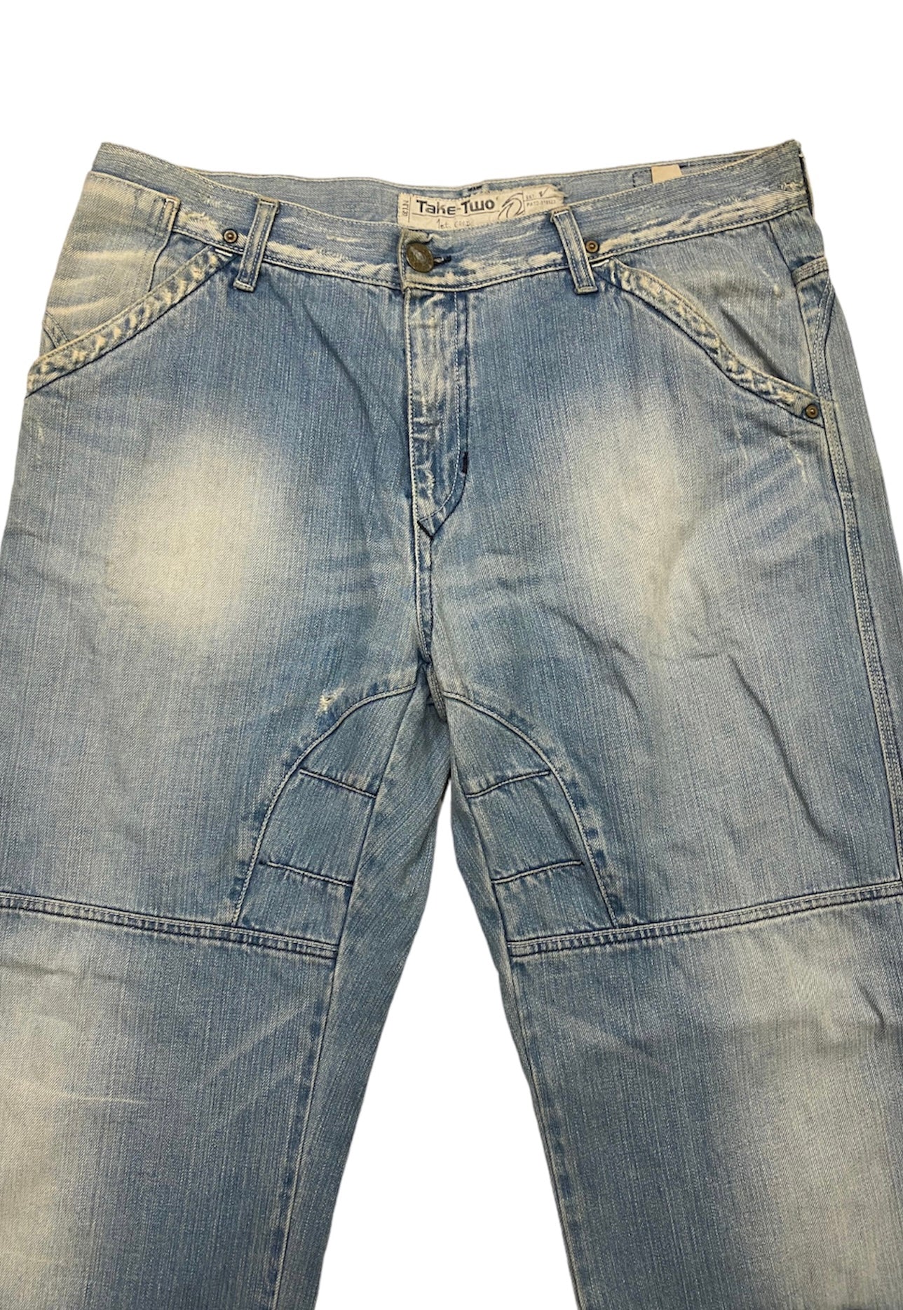 Take-Two 1st grade wide-leg carpenter jeans