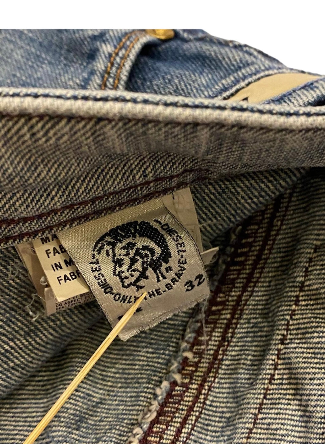 Diesel vintage y2k jeans with side pocket