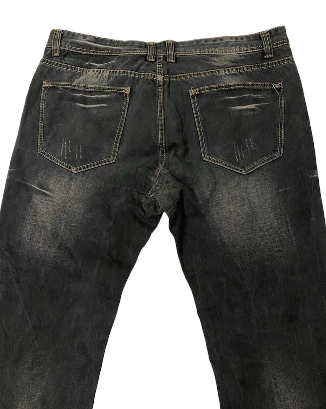 Leggendario washed denim jeans