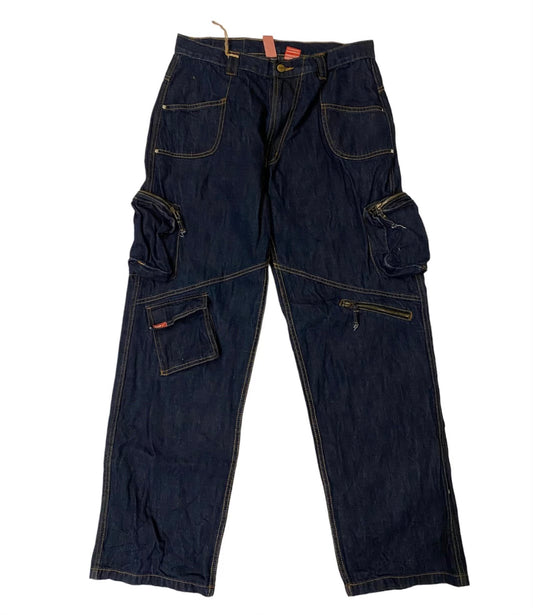 SBT vintage multipocket cargo jeans