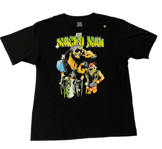 WWE macho man vintage graphic tee