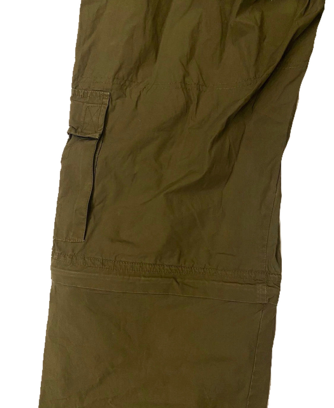 Biaggini multiple pocket olive cargo pants