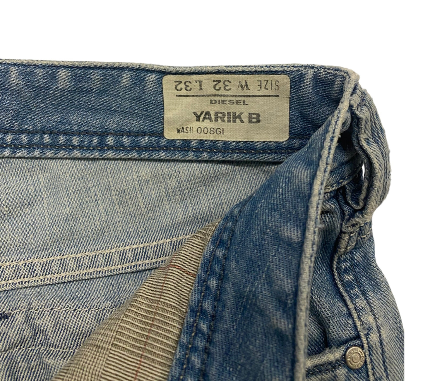 Diesel Yarik B embroidered jeans