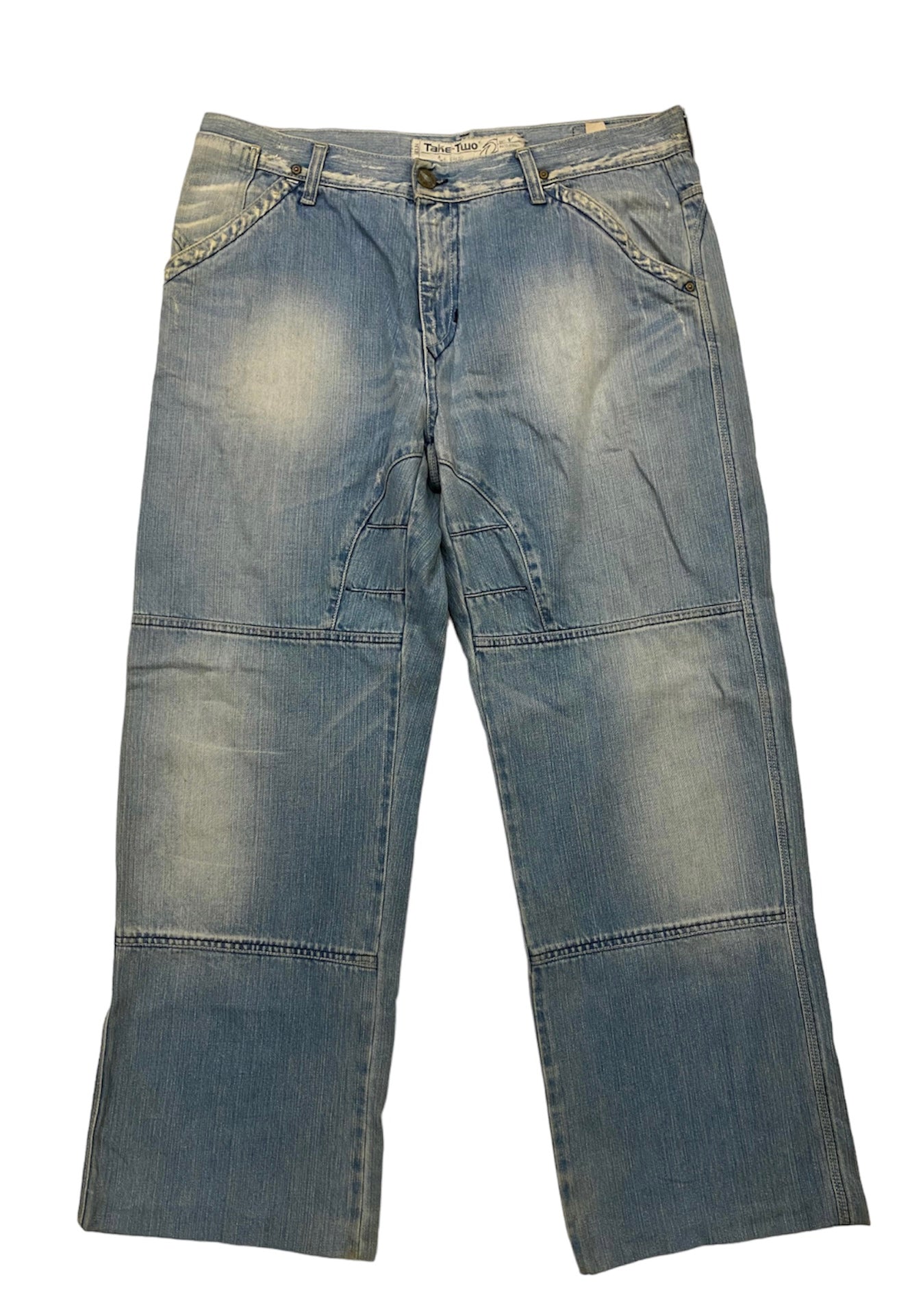 Take-Two 1st grade wide-leg carpenter jeans