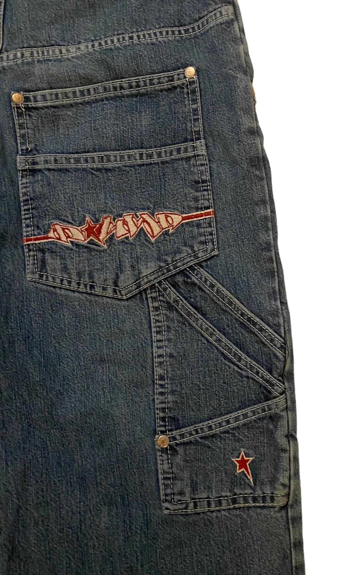 Vintage D-Load embroidered jorts