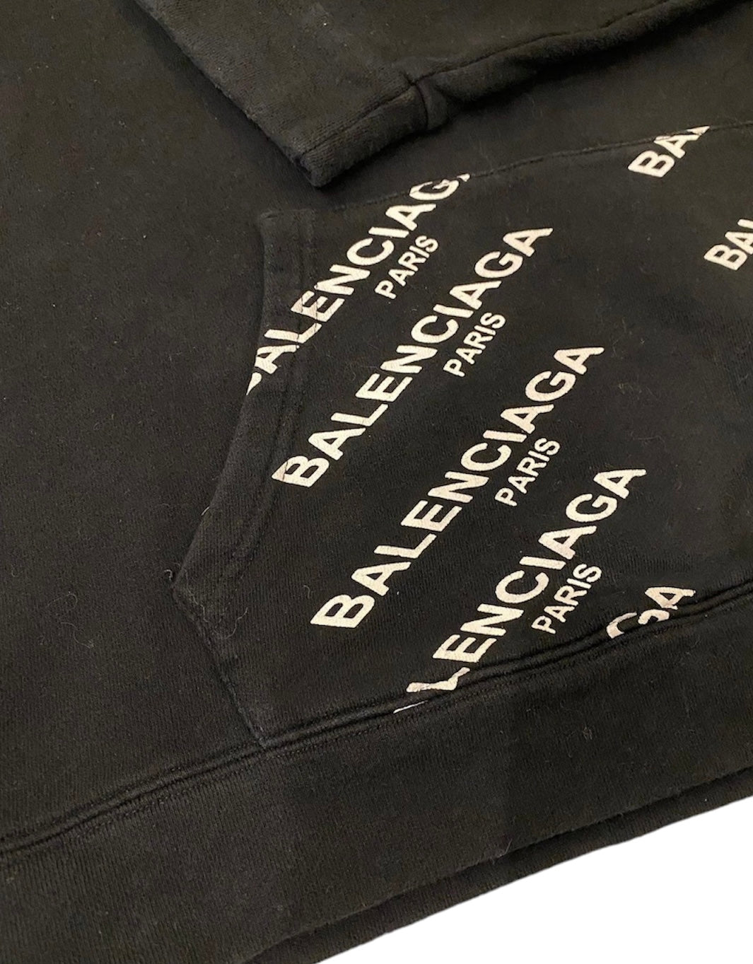 Balenciaga paris spell out hoodie