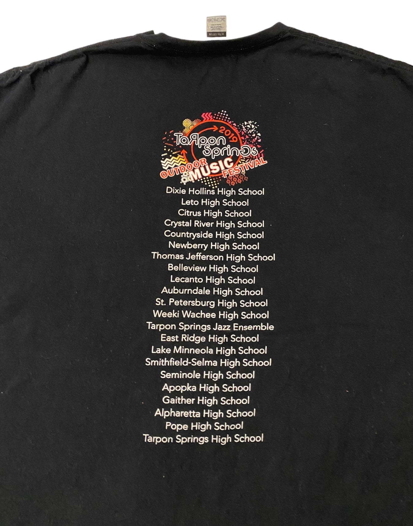 Tarpon springs music festival 2019 tour merch