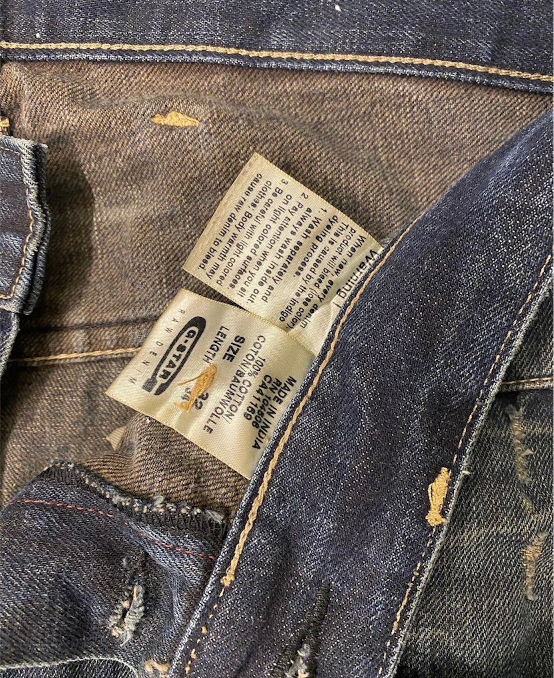 G-Star vintage denim jeans